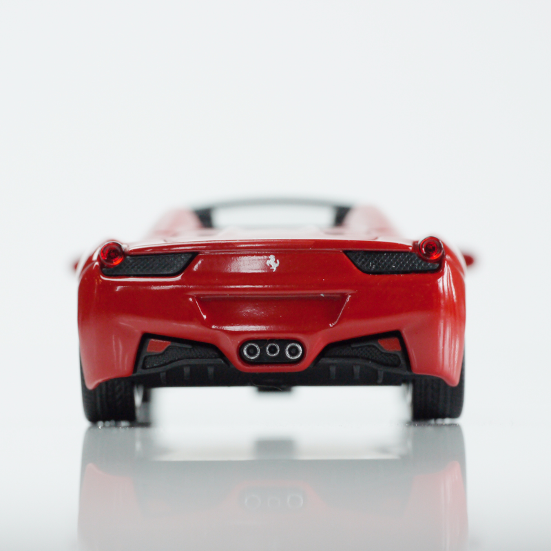 Illustration for article titled Kyosho Ferrari 9 1/64 #67 - Project Prancing Horse #67 - 2011 Ferrari 458 SpiderÂ